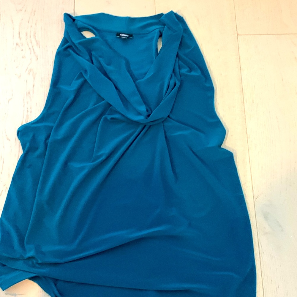 Turquoise blouse
